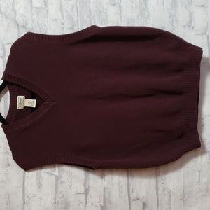 Men's Pullover Vest LL Bean Large